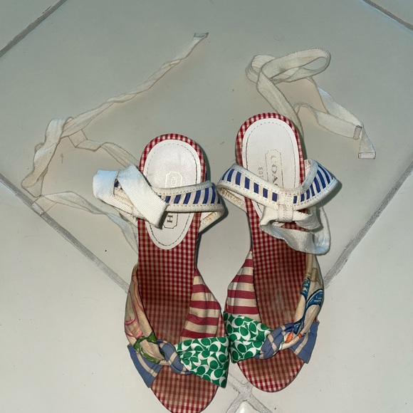 Coach wedges - Picture 2 of 7